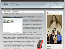 Tablet Screenshot of marcoscorner.walther-family.org